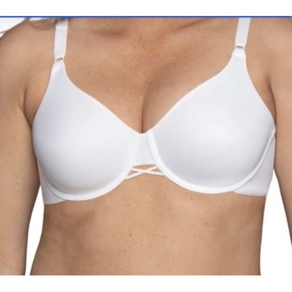 Vanity Fair Radiant Women's Underwire Bra - 2-Ply Back& Side Smoothing Bra 40D